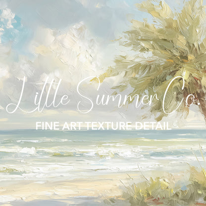 Coastal Scenes Frame TV Art Bundle displayed on a TV