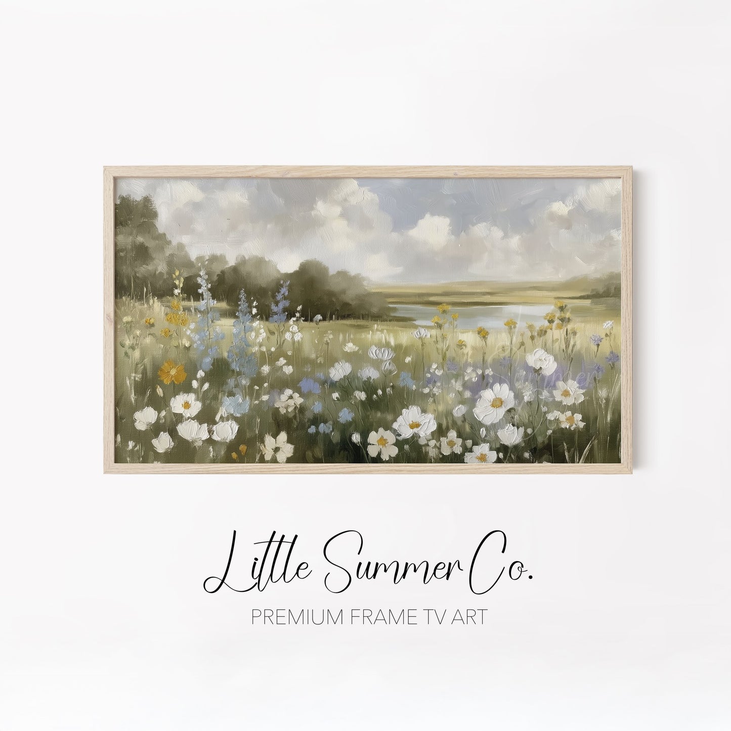 Scenic Escapes Frame TV Art Bundle displayed on a TV