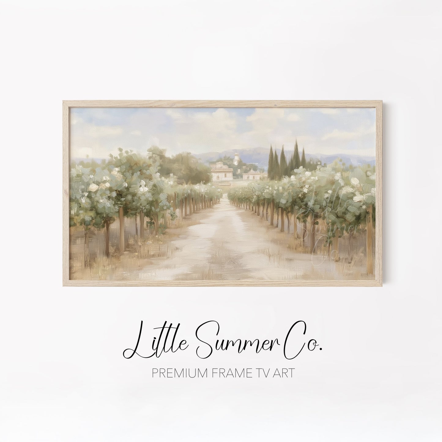 Scenic Escapes Frame TV Art Bundle displayed on a TV