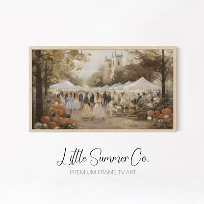 Countryside Scenes Frame TV Art Bundle displayed on a TV