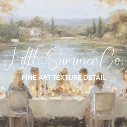 Countryside Scenes Frame TV Art Bundle displayed on a TV